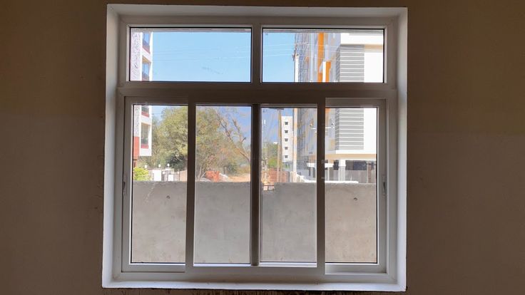 uPVC sliding windows with mesh