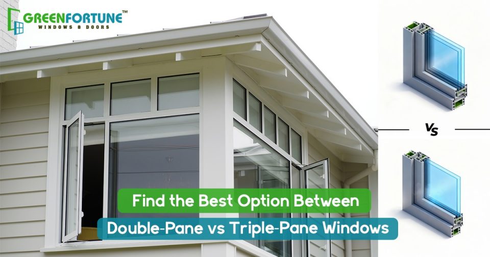 double-pane vs triple-pane windows