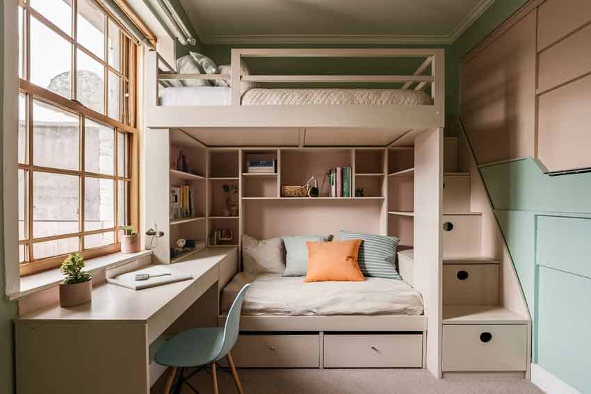Safety and Comfort in Loft Bed Design Ideas 