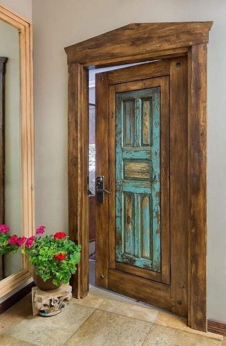 Antique door design for villas