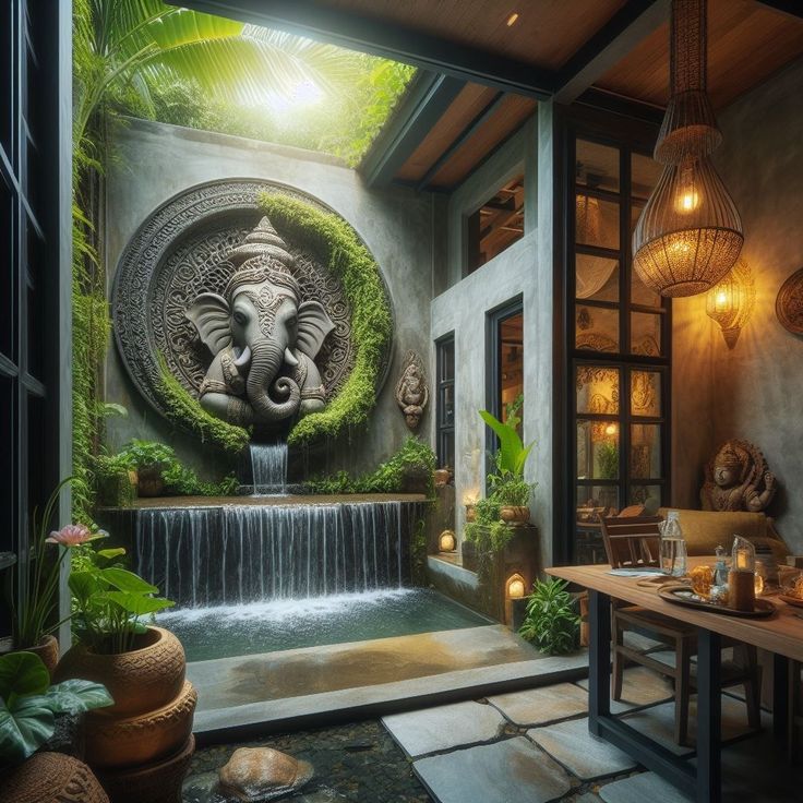 Indoor Water Fountain Design
