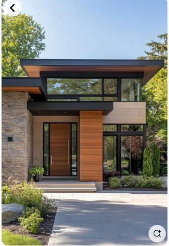 glass facade house design