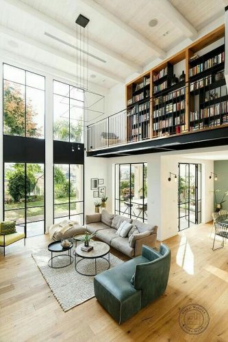 Double Height Living Room
