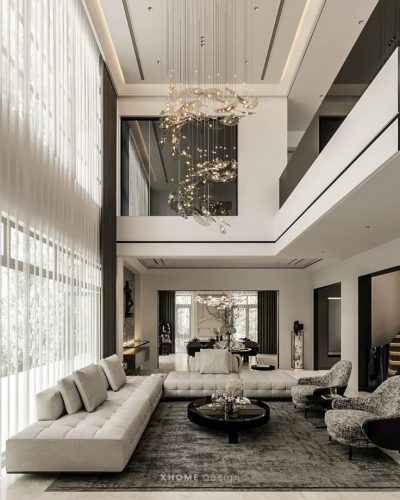 Double Height Living Room