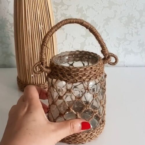 recycled glass decor items