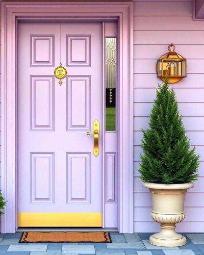 decorative uPVC door designs