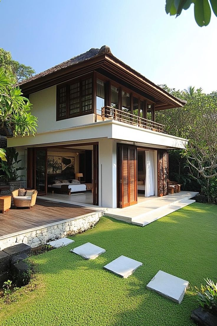 tropical exterior home designs