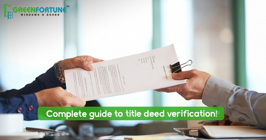 verify title deed in India
