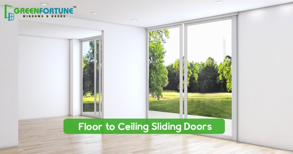 Floor-to-Ceiling Sliding Doors
