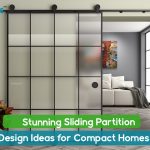 sliding partition Ideas for small homes