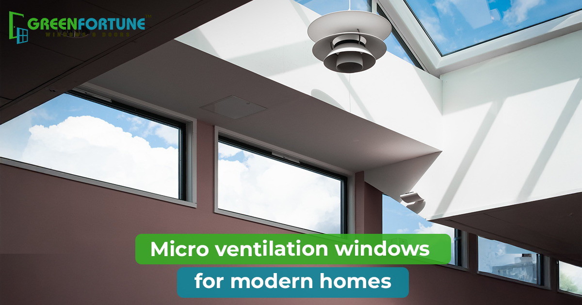 Micro Ventilation Window Units