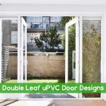 double leaf uPVC door