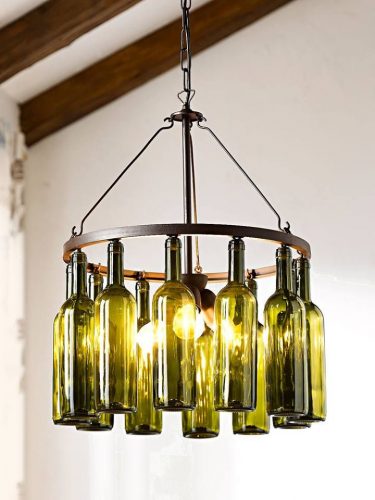 recycled glass decor items