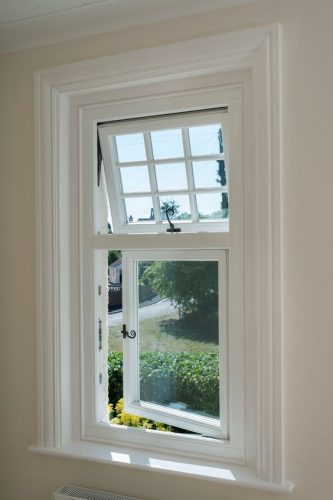 double hung uPVC windows