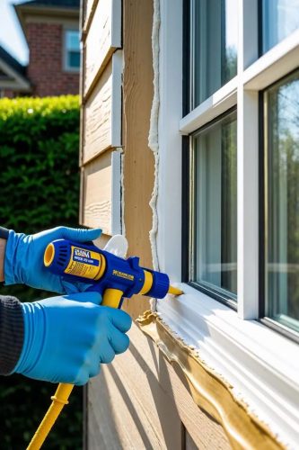 uPVC window installation process