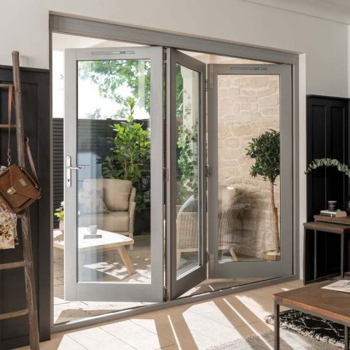 foldable patio glass doors
