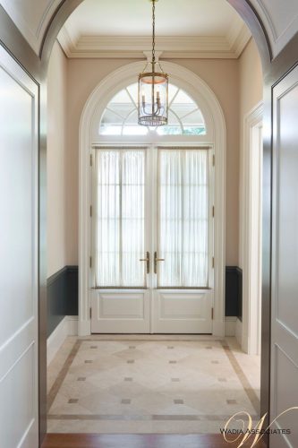 contemporary French uPVC doors