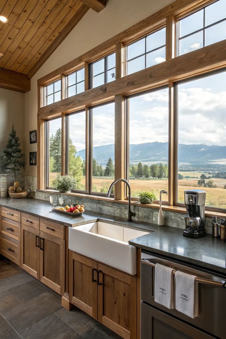 kitchen window design