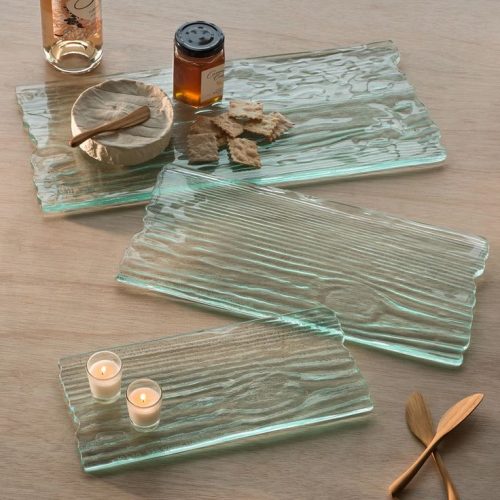 recycled glass decor items