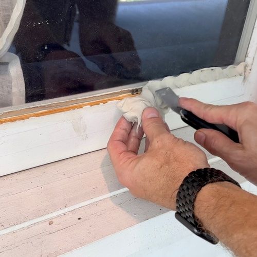 uPVC window installation process