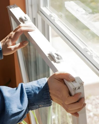 uPVC window installation process