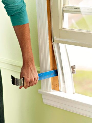 uPVC window installation process