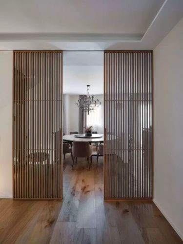 sliding partition Ideas for small homes