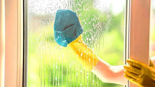 glass cleaning hacks