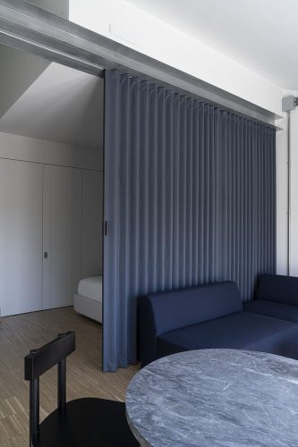 sliding partition Ideas for small homes