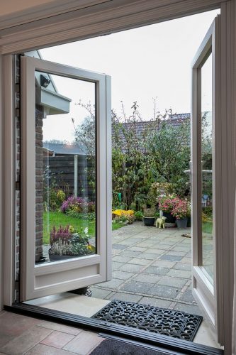 Secure uPVC door frames for villas