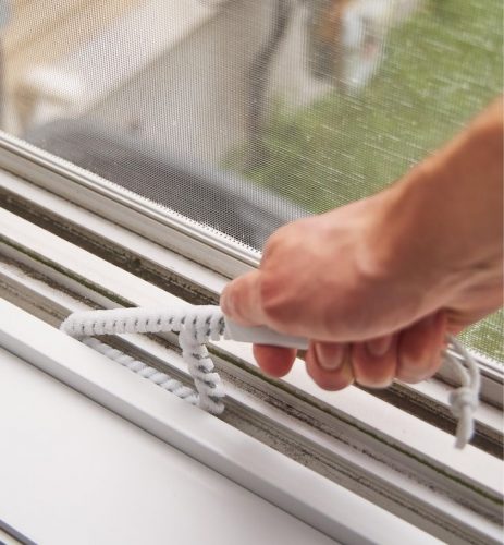 uPVC window installation process