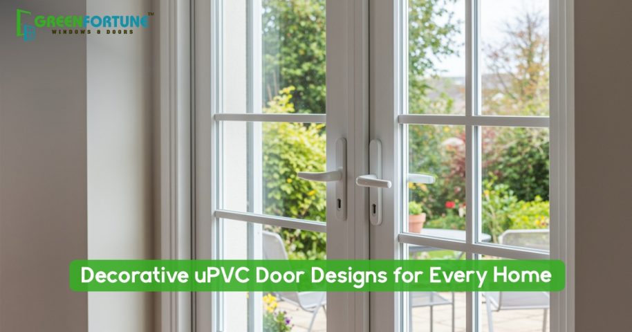 decorative uPVC door designs