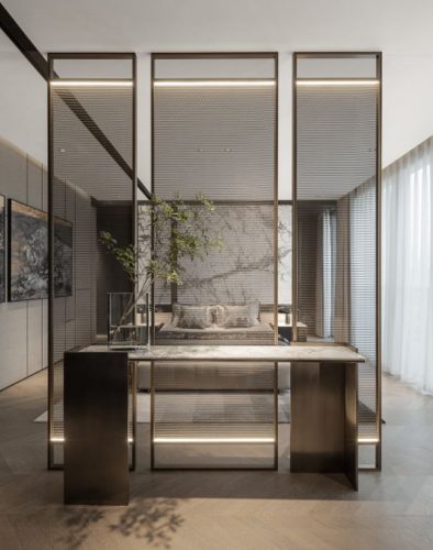 sliding partition Ideas for small homes