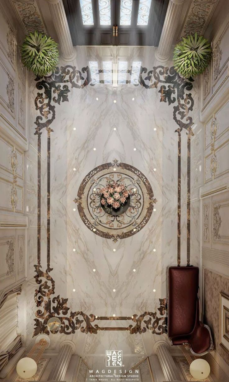 Italian Marble Flooring Designs
