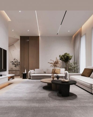 Minimalist Villa Interiors Design 