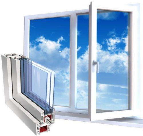 Contemporary White uPVC Sliding Window