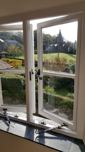 uPVC window installation process