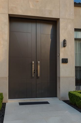 Oversized Pivot Doors
