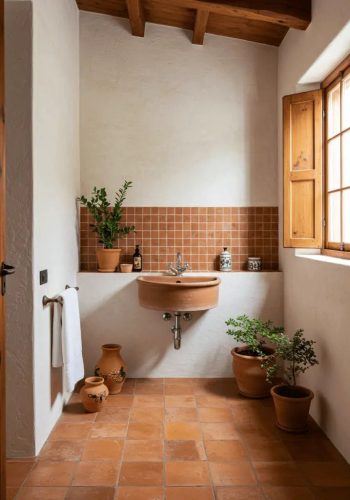 Moroccan Style Bathroom Designs