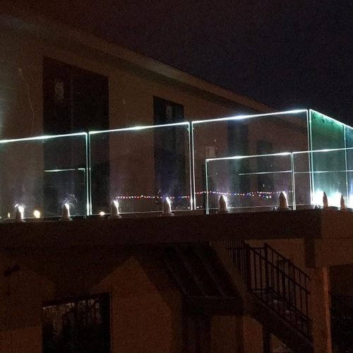 Modern Balcony Glass Railings