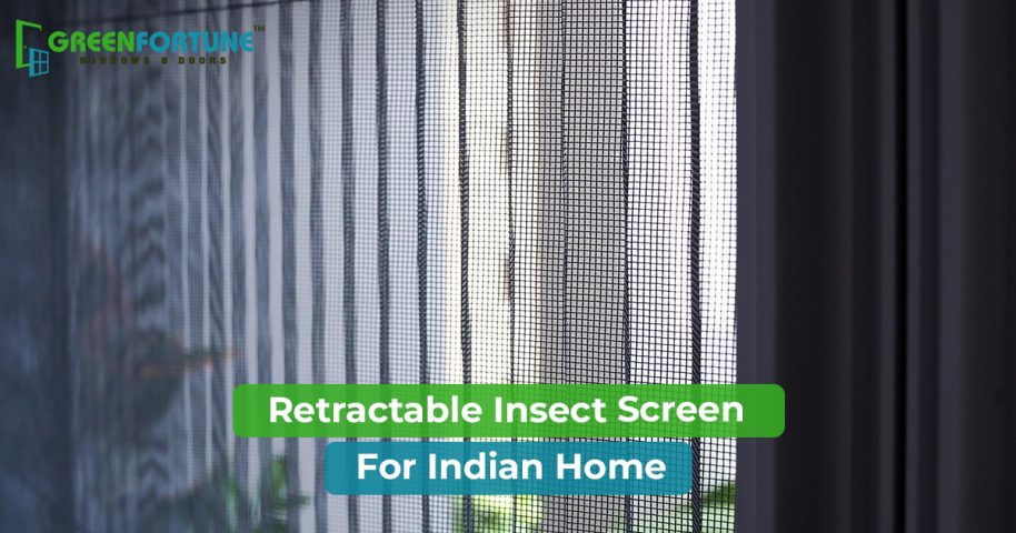 Retractable Insect Screen Doors