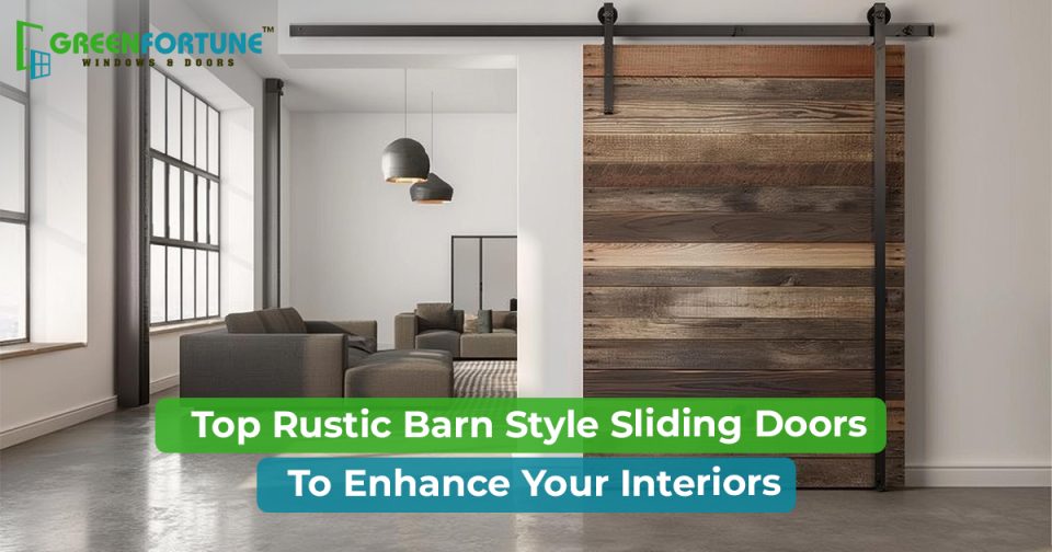 Rustic Barn Style Sliding Doors