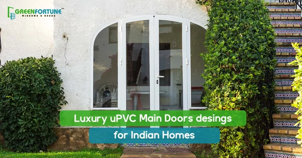 luxury uPVC main doors