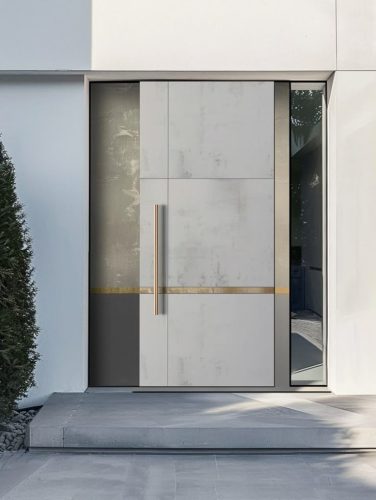 Oversized Pivot Doors