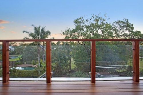 Modern Balcony Glass Railings