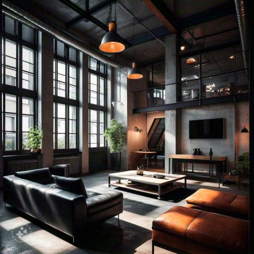 Industrial Loft Windows