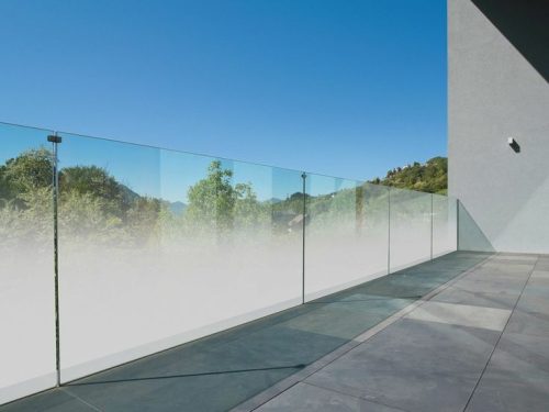 Modern Balcony Glass Railings