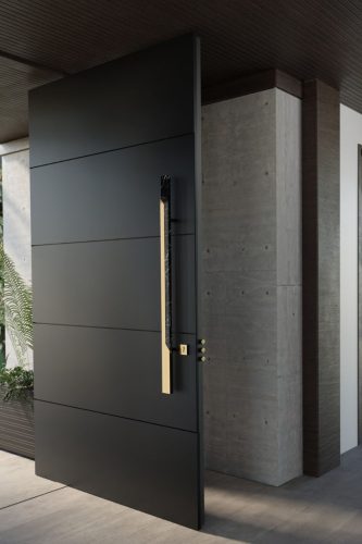 Oversized Pivot Doors