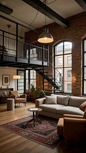 Industrial Loft Windows
