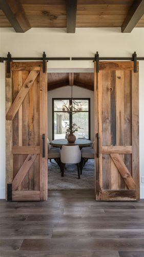 Rustic Barn Style Sliding Doors